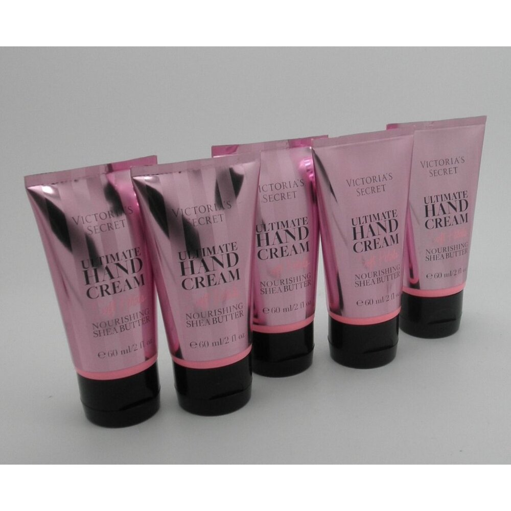 VICTORIA'S SECRET Ultimate Hand Cream Shea Butter SOFT PETALS - Lot of 5